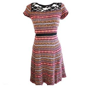 ☀️Sparrow Anthropologie multi color midi dress